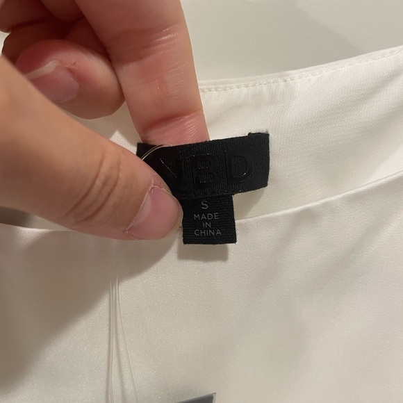 NWT NBD Maika Boat Neck Kimono sleeve Mini Dress - Picture 6 of 10